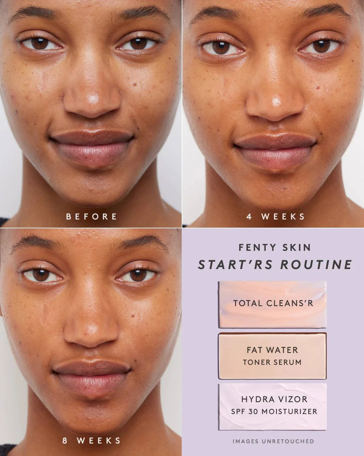 Fenty Skin Travel-Size Start’r Set with Mineral SPF - Volare Makeup