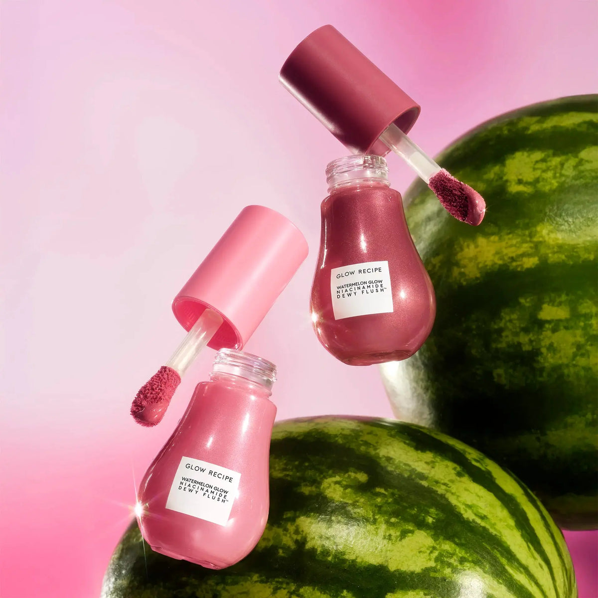 Glow Recipe Watermelon Glow Niacinamide Dewy Flush Glow Recipe liquid blush Volare Makeup  liquid blush