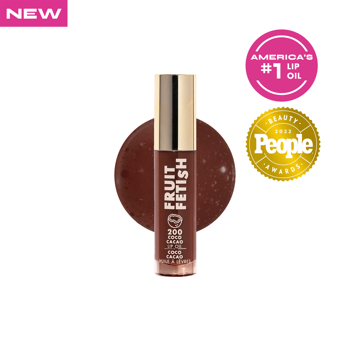 Milani Fruit Fetish Lip Oil lip oil Milani 200 Coco Cacao  