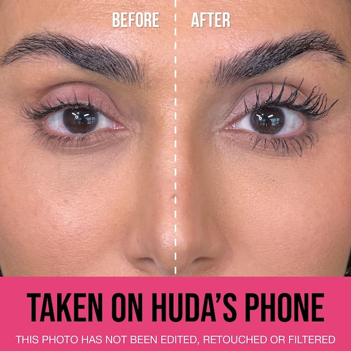 HUDA BEAUTY 1 Coat WOW! Extra Volumizing and Lifting Mascara Brow mascara Huda Beauty   