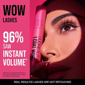 HUDA BEAUTY 1 Coat WOW! Extra Volumizing and Lifting Mascara - Volare Makeup