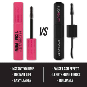 HUDA BEAUTY 1 Coat WOW! Extra Volumizing and Lifting Mascara - Volare Makeup