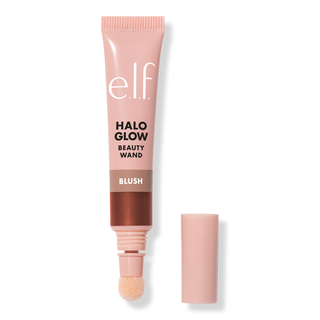 e.l.f. Halo Glow Blush Beauty Wand Liquid filter Volare Makeup YOU GO COCOA  