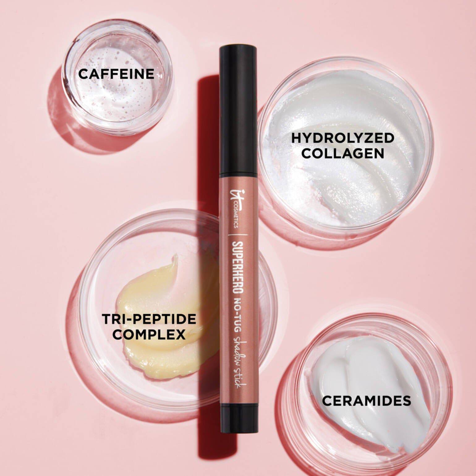 IT COSMETICS SUPERHERO NO-TUG WATERPROOF EYESHADOW STICK - Volare Makeup