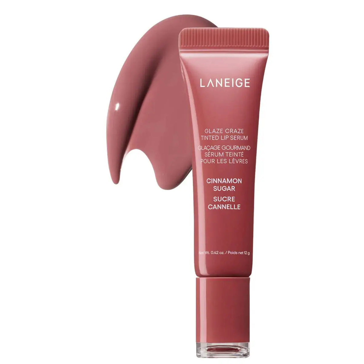 LANEIGE Glaze Craze Tinted Polypeptide Lip Serum LANEIGE Lip Serum Volare Makeup Cinnamon-Sugar-Mauve-Pink Lip Serum