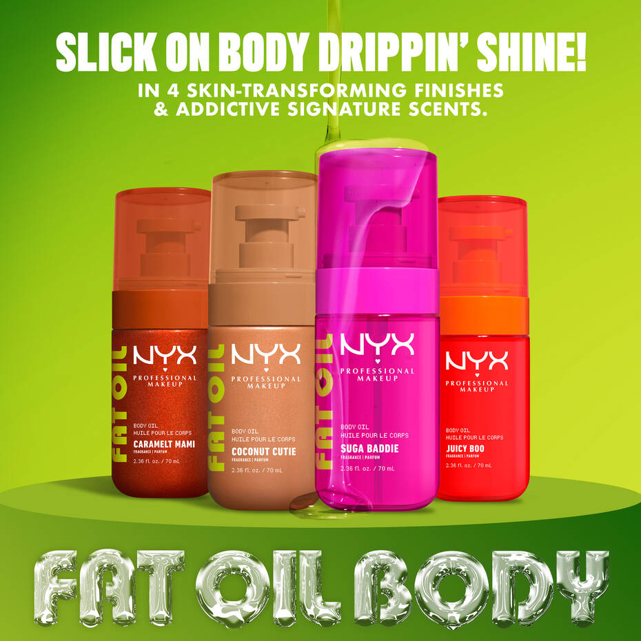 NYX Fat Oil Body Oil - Volare Makeup