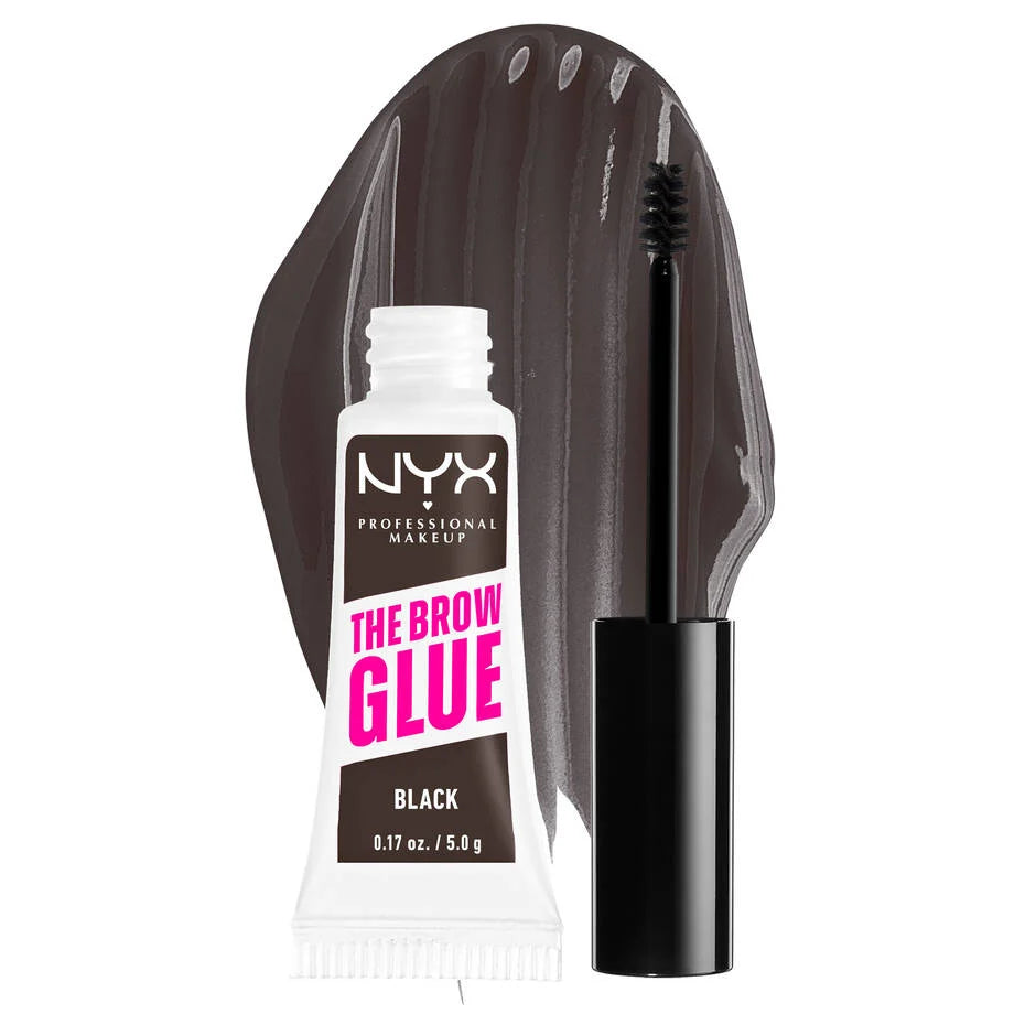 NYX Professional Makeup The Brow Glue  Volare Makeup Black  