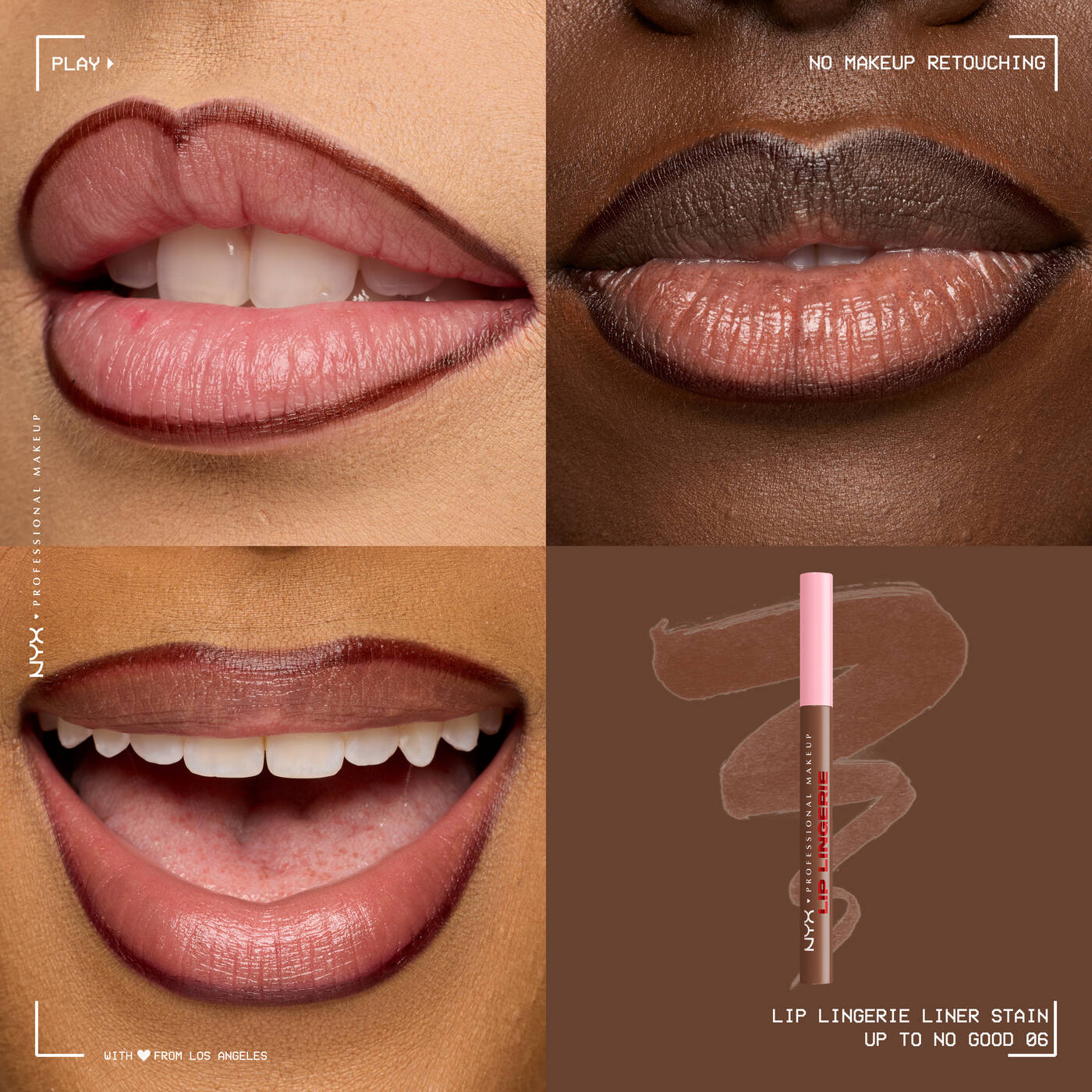 NYX PROFESSIONAL Lip Lingerie Lip Liner Stain - Volare Makeup