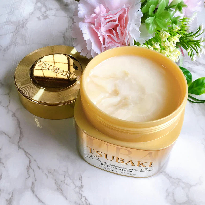 SHISEIDO TSUBAKI PREMIUM REPAIR HAIR MASK Hair Mask Shiseido   