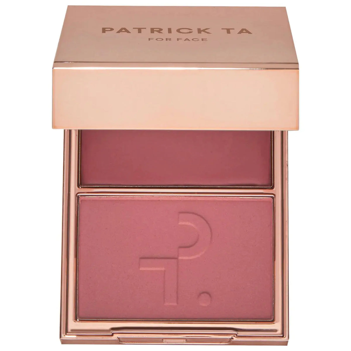 PATRICK TA Major Headlines Double-Take Crème & Powder Blush Duo PATRICK TA  Volare Makeup She-Goes-To-The-Gym-cool-mauve-rose-New-Shade