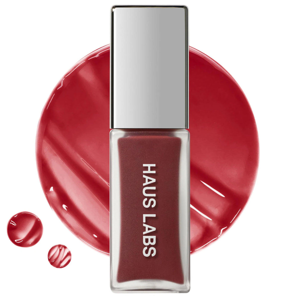 HAUS LABS BY LADY GAGA PhD Hybrid Lip Glaze Plumping Gloss Lip Plumping Gloss Sephora Collection Persimmon - reddish brown  