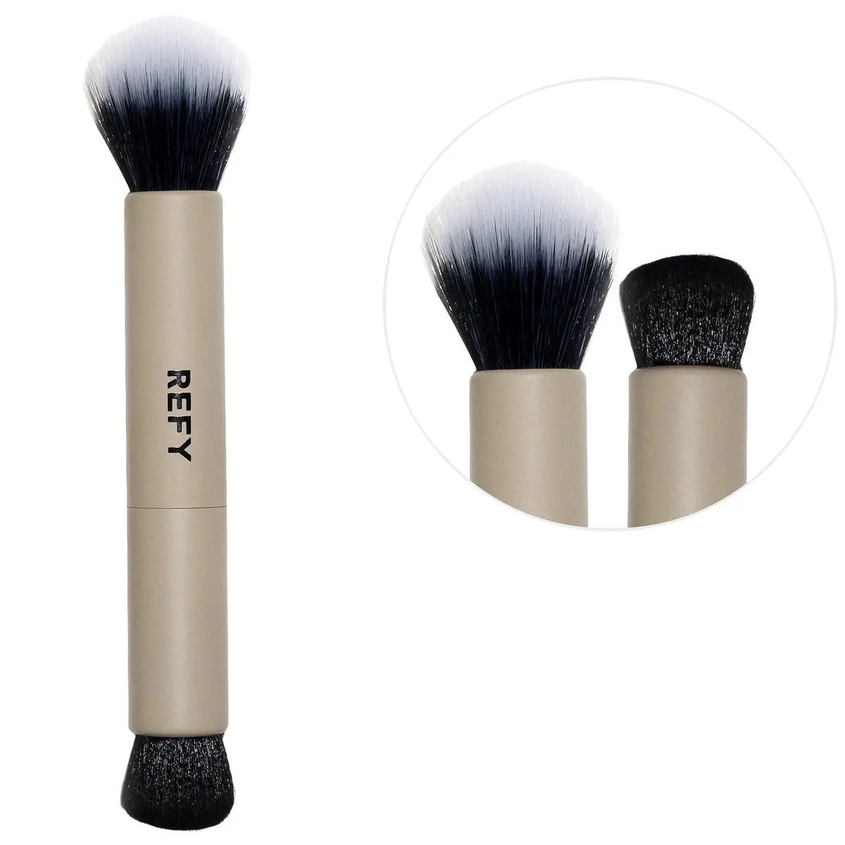 REFY Duo Face Brush Makeup by Mario Brushes Volare Makeup  Brushes