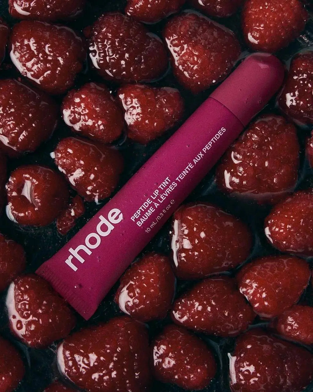 Rhode peptide lip tint Volare Makeup  Volare Makeup Raspberry-jelly