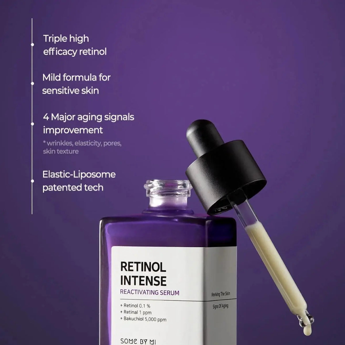 SOME BY MI Retinol Intense Reactivating Serum Some By Mi Retinol serum Volare Makeup  Retinol serum