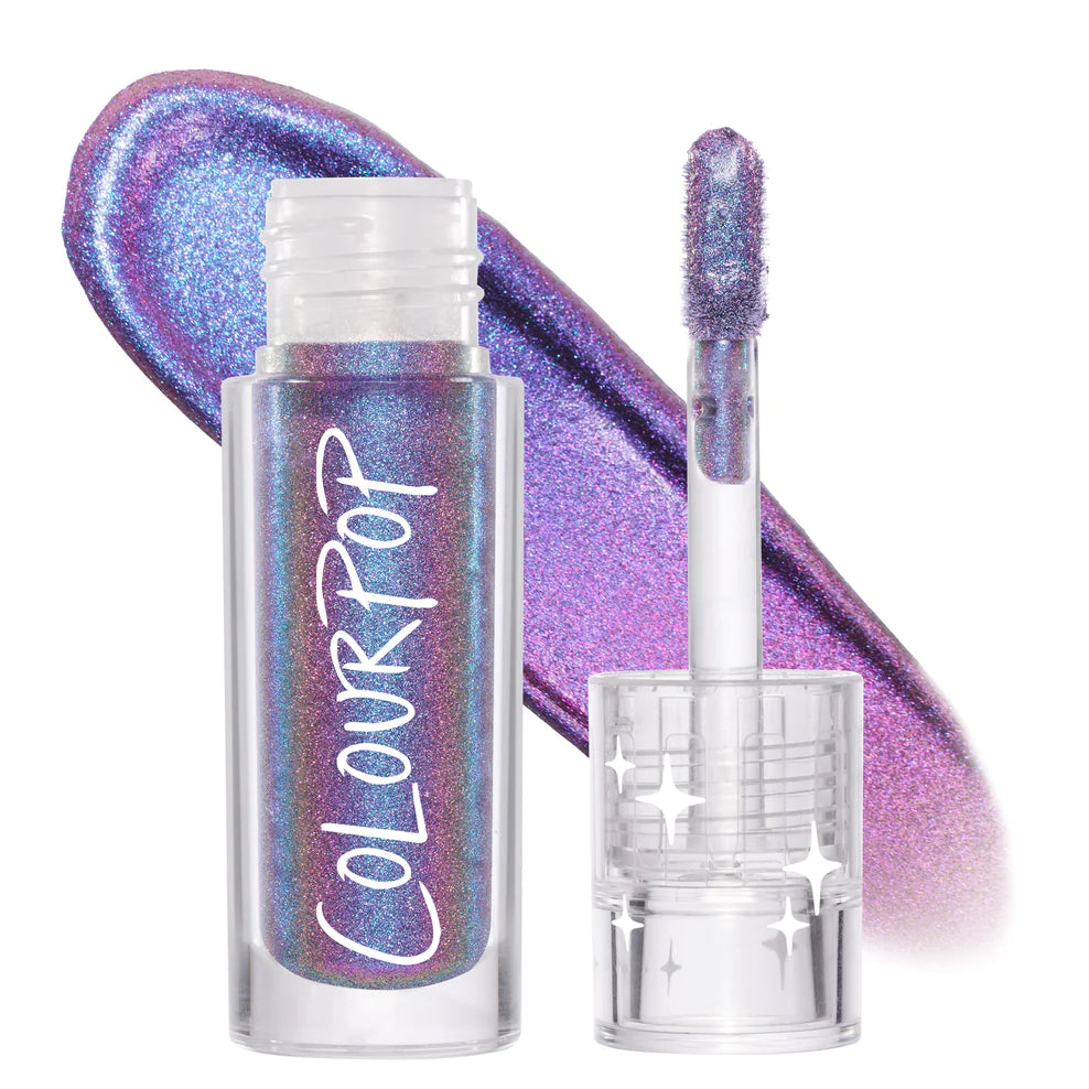 Colourpop chrome liquid shadow Glitter Volare Makeup Same Vibe  