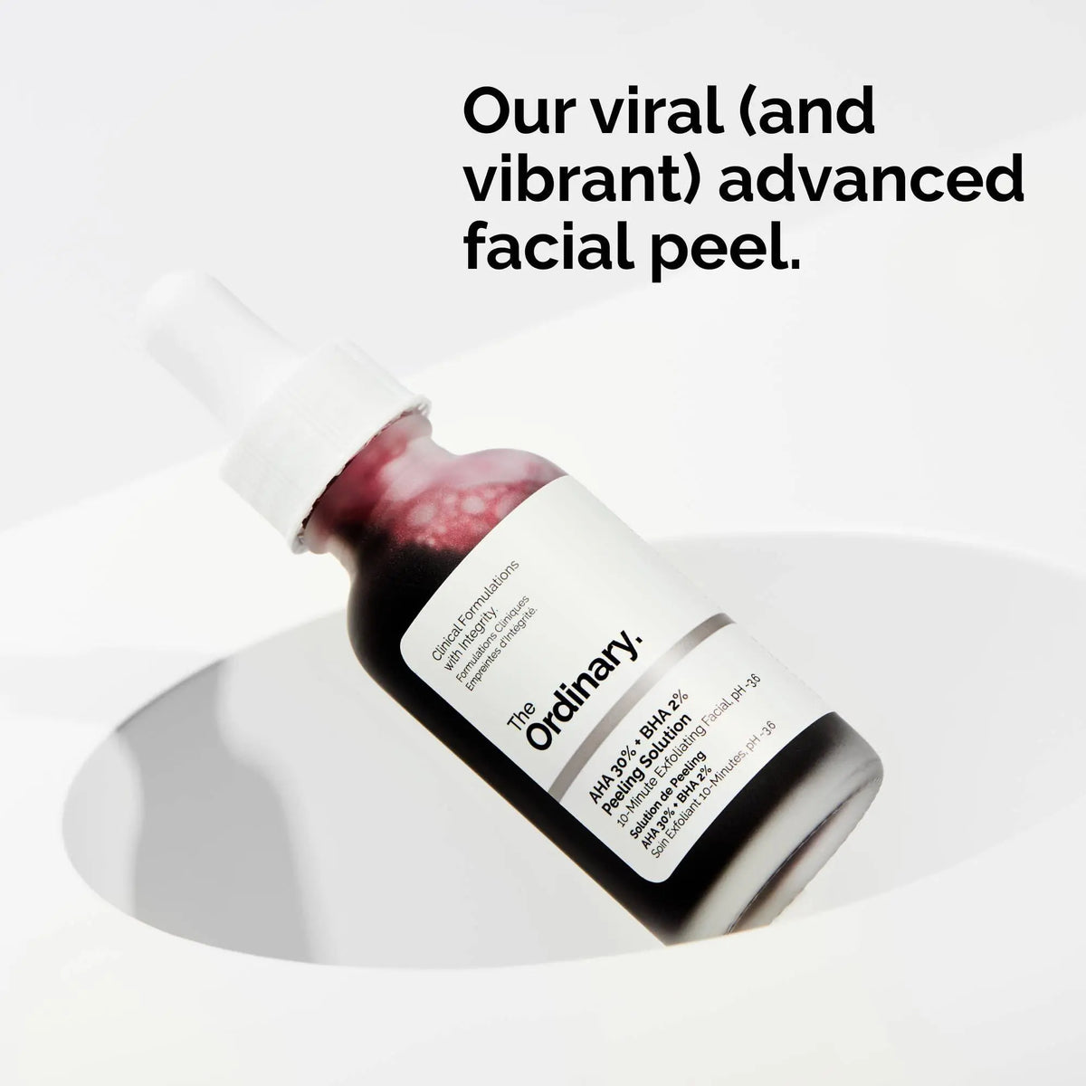 The Ordinary AHA 30% + BHA 2% Exfoliating Peeling Solution The Ordinary  Volare Makeup