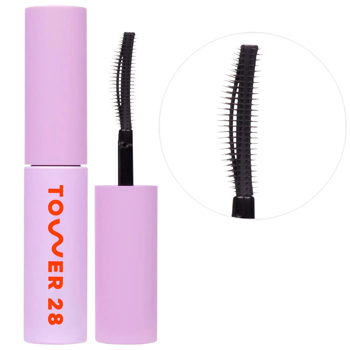 Tower 28 Beauty MakeWaves Lengthening + Volumizing Mascara Tower 28 Beauty Mascara Volare Makeup Mini-size Mascara