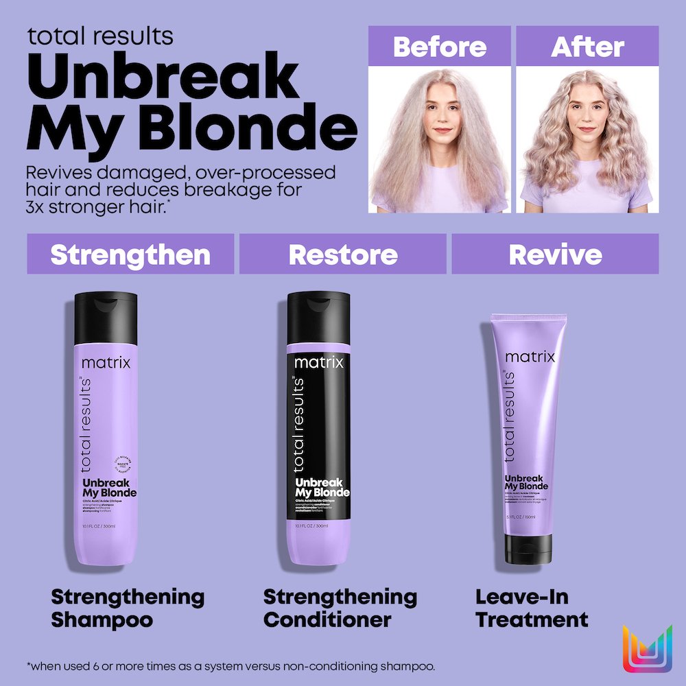 MATRIX Unbreak My Blonde Leave In Treatment Hair Leave In Treatment MATRIX   