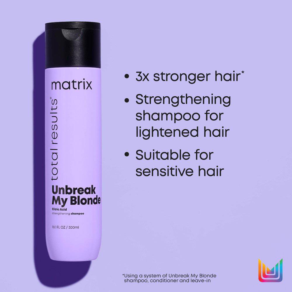 MATRIX Unbreak My Blonde Shampoo - Volare Makeup