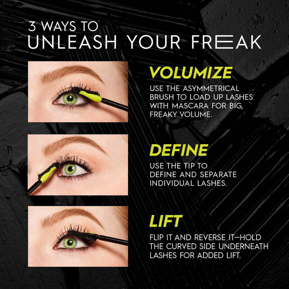 Urban Decay All Nighter LASH FREAK VOLUMIZING MASCARA - Volare Makeup