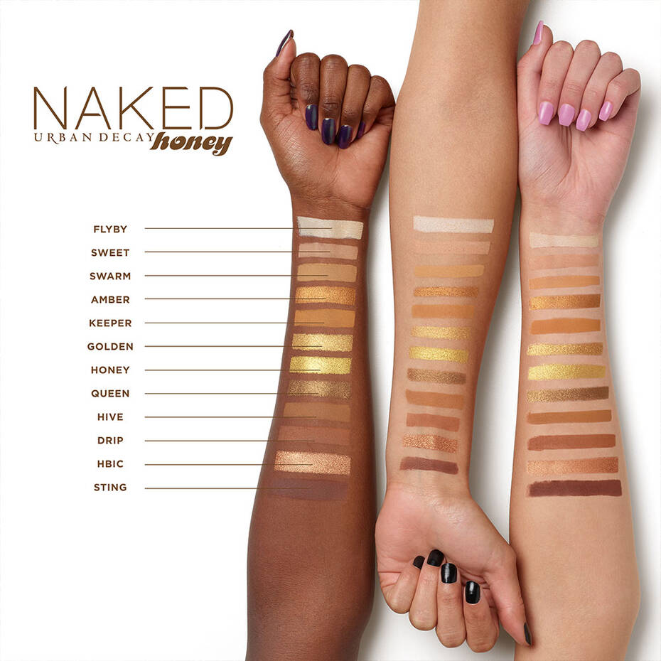 Urban Decay Naked Honey Eyeshadow Palette - Volare Makeup