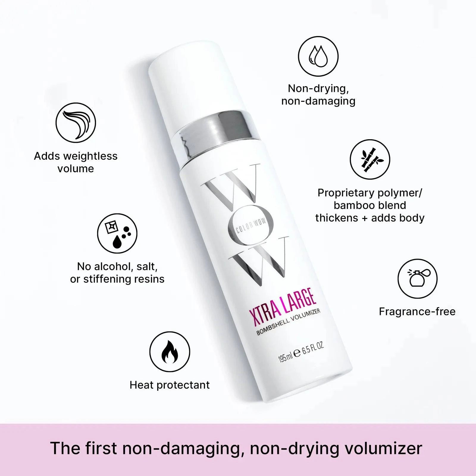 COLOR WOW Xtra Large Bombshell Volumizer - Volare Makeup