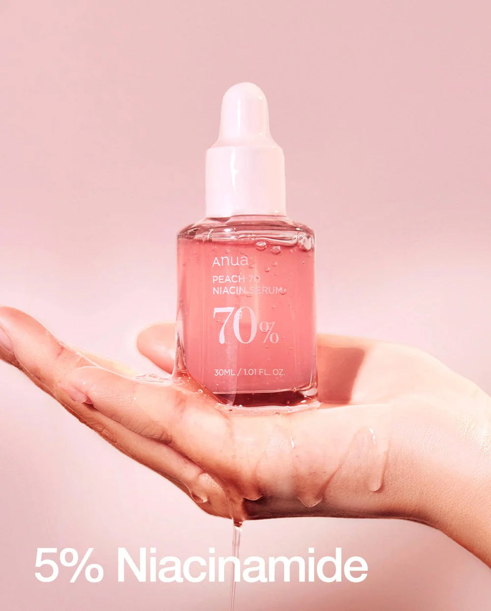 ANUA PEACH 70% NIACINAMIDE SERUM - Volare Makeup