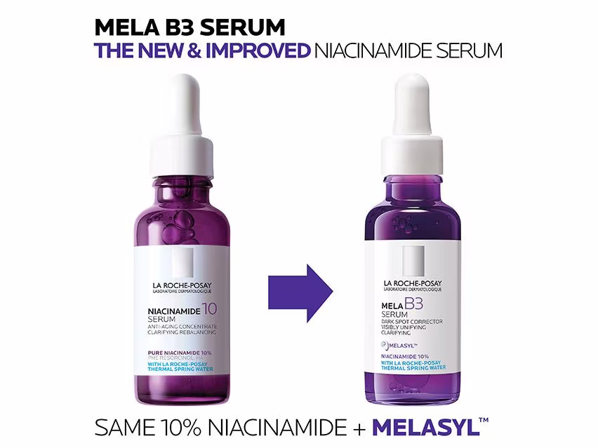 La Roche-Posay Mela B3 Dark Spot Serum 30ml Skincare serum Volare Makeup   