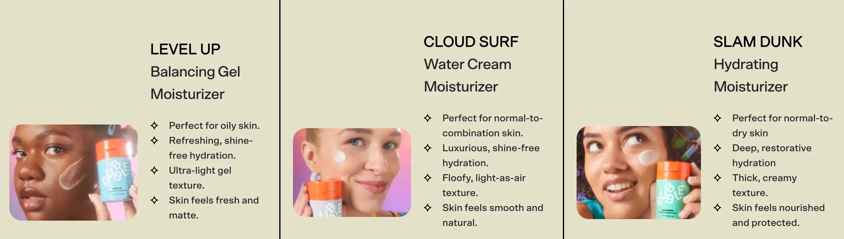Bubble Cloud Surf Water Cream Moisturizer - Volare Makeup
