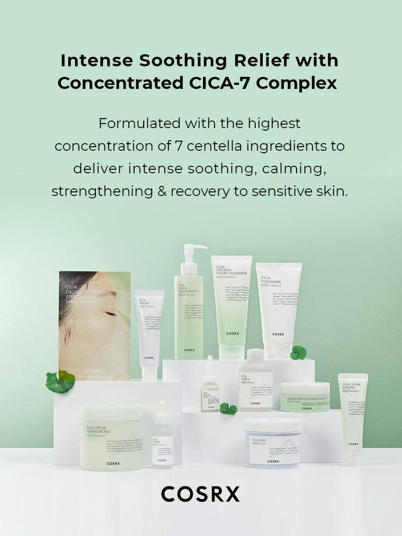 COSRX CICA-7 RELIEF KIT- 3 step - Volare Makeup