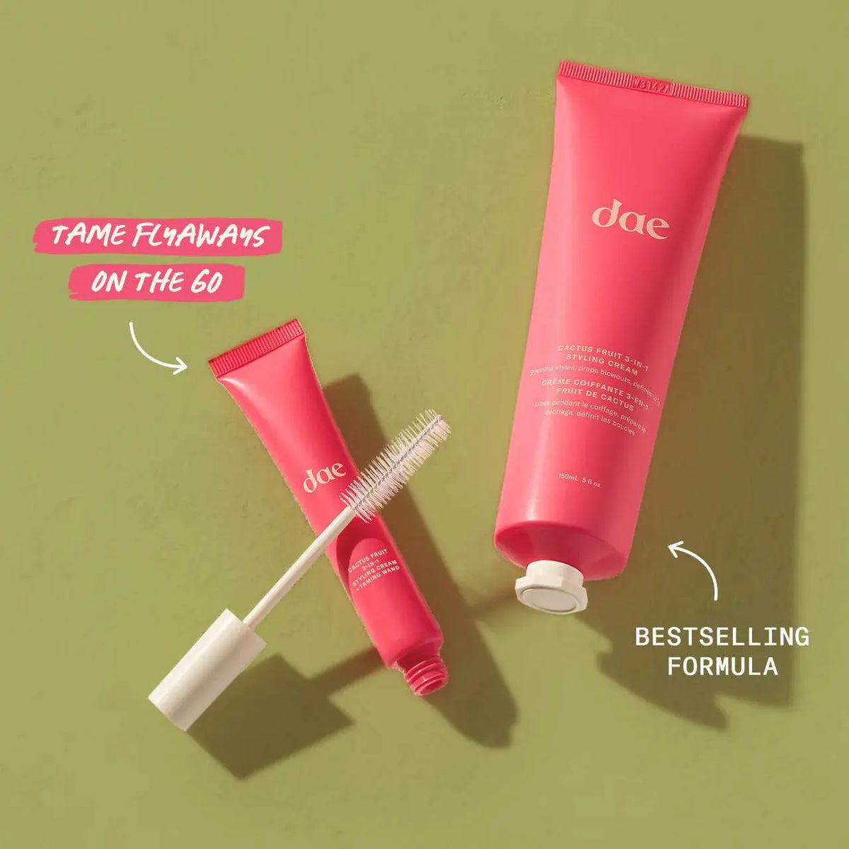 dae Cactus Fruit 3-in-1 Styling Cream with Taming Wand Schwarzkopf Brow wax Volare Makeup  Brow wax