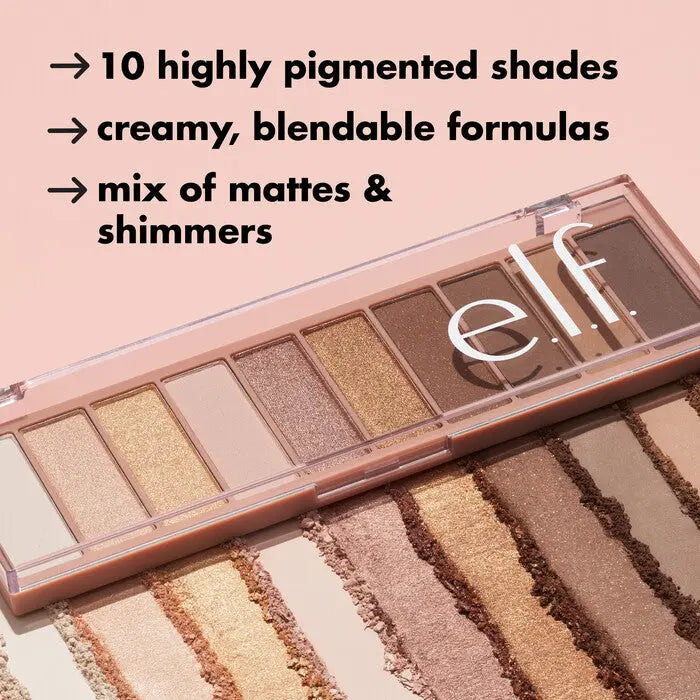 e.l.f. Perfect 10 Eyeshadow Palette e.l.f. Eyeshadow palette Volare Makeup  Eyeshadow palette