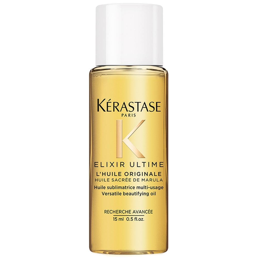 Kérastase Elixir Ultime L'Huile Original Hair Oil Hair oil Volare Makeup Travel size 15ml  