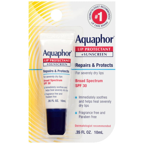Aquaphor Lip Protectant + Sunscreen Lip Balms Aquaphor   