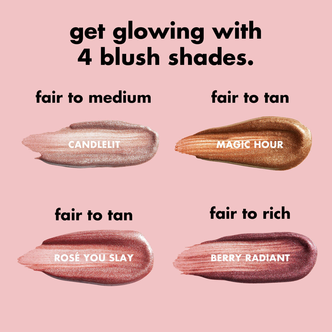 e.l.f. Halo Glow Blush Beauty Wand Liquid filter Volare Makeup   