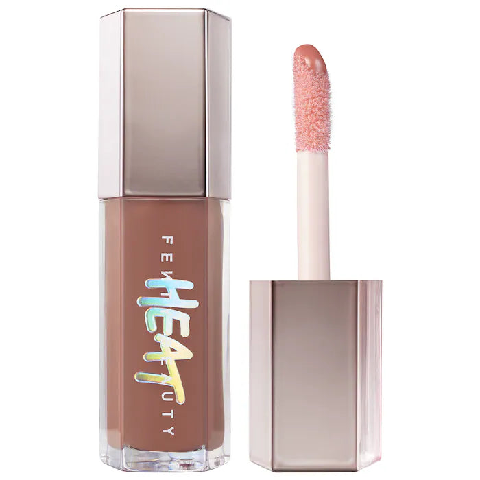 Fenty Beauty by Rihanna Gloss Bomb Heat Universal Lip Luminizer + Plumper Lip plumper Volare Makeup Fenty Glow - sheer rose nude  