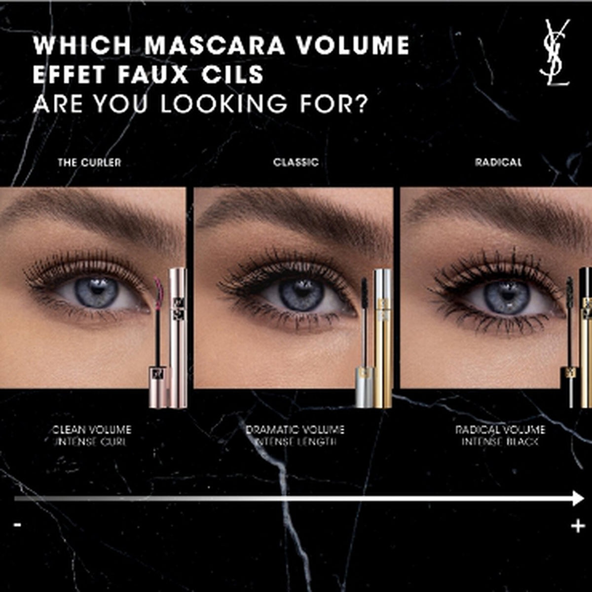 YSL MASCARA VOLUME EFFET FAUX CILS THE CURLER mascara Volare Makeup   