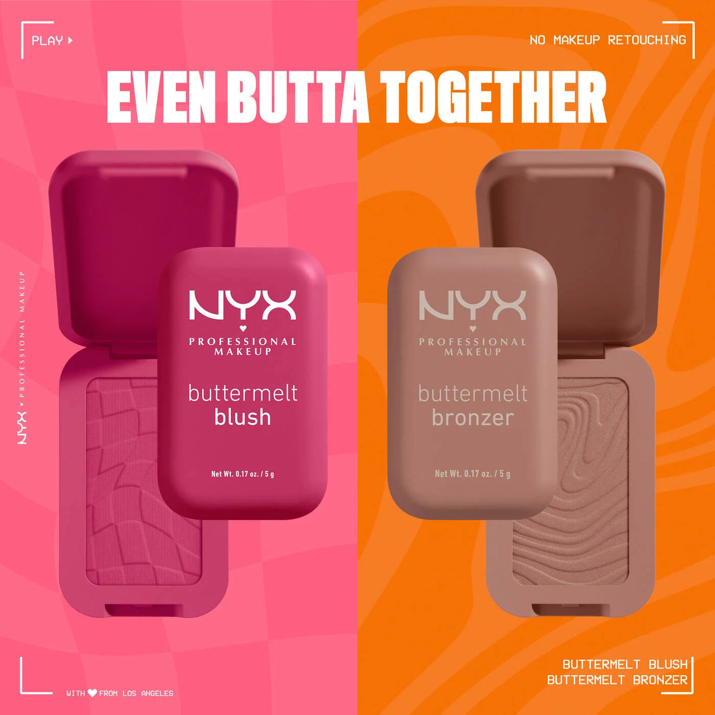 NYX Professional Makeup Buttermelt Pressed Powder Blush - Volare Makeup