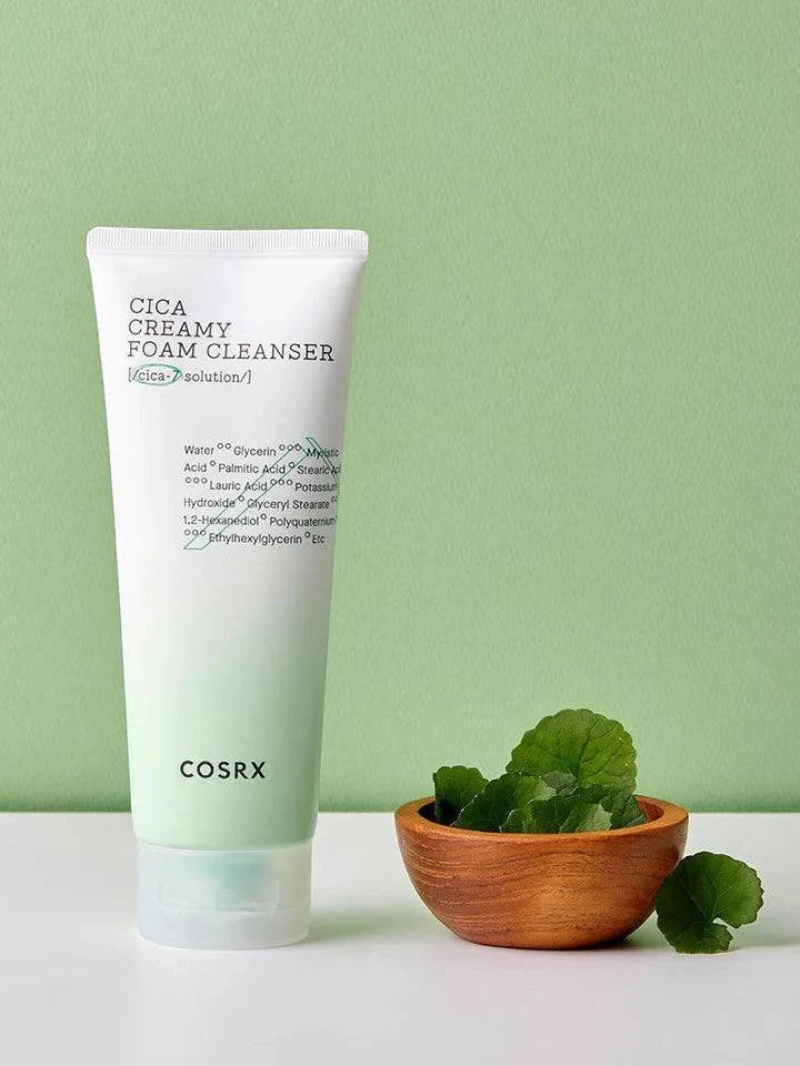 COSRX Pure Fit Cica Creamy Foam Cleanser - Volare Makeup