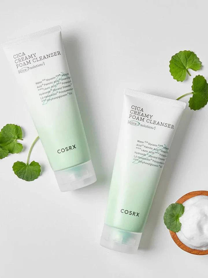 COSRX Pure Fit Cica Creamy Foam Cleanser - Volare Makeup