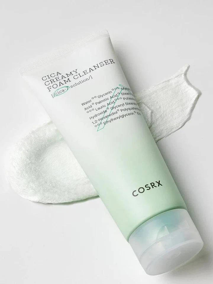 COSRX Pure Fit Cica Creamy Foam Cleanser - Volare Makeup