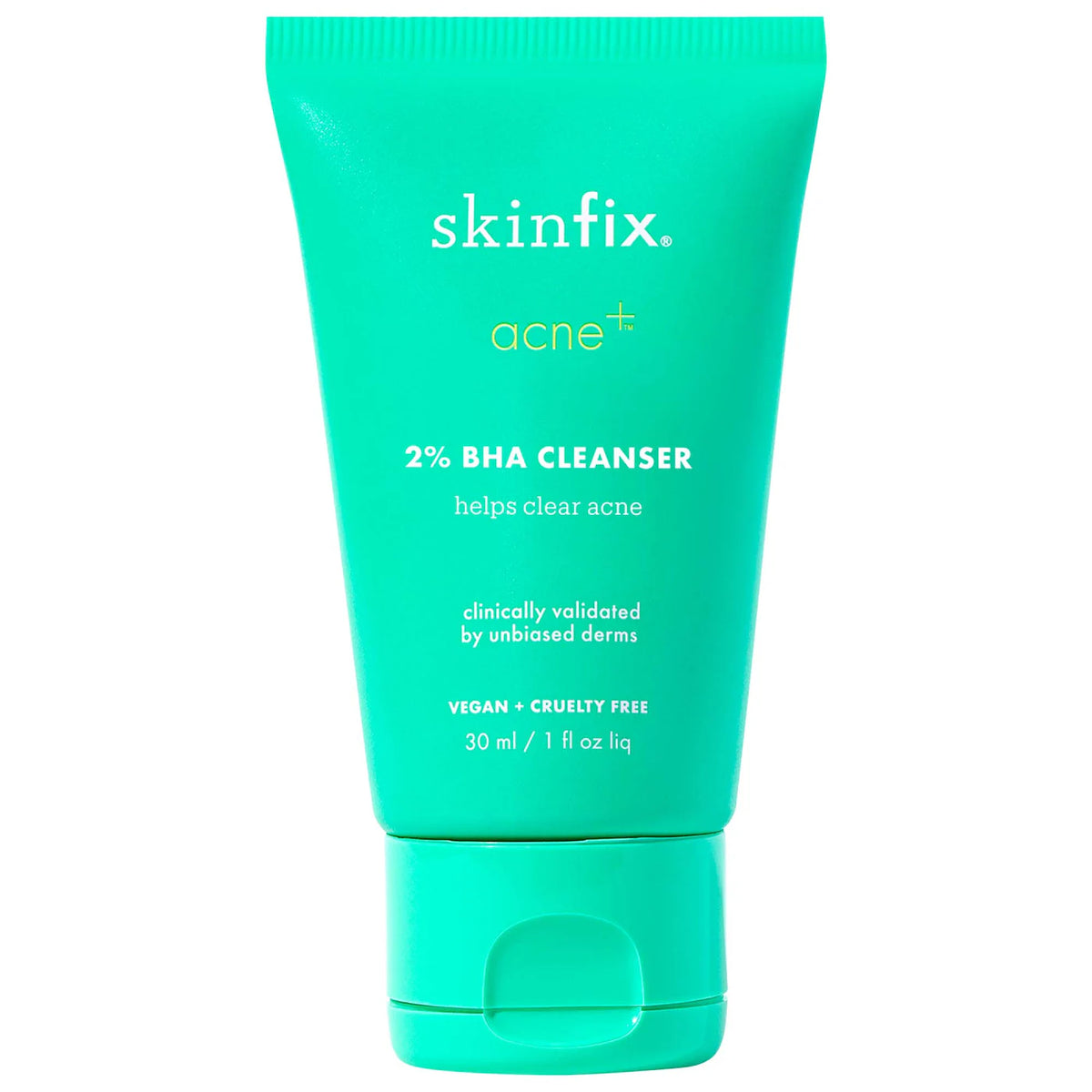 Skinfix Acne+ 2% BHA + Azelaic Acid + Niacinamide + AHA Cleanser cleanser Volare Makeup Mini size 30 ml  