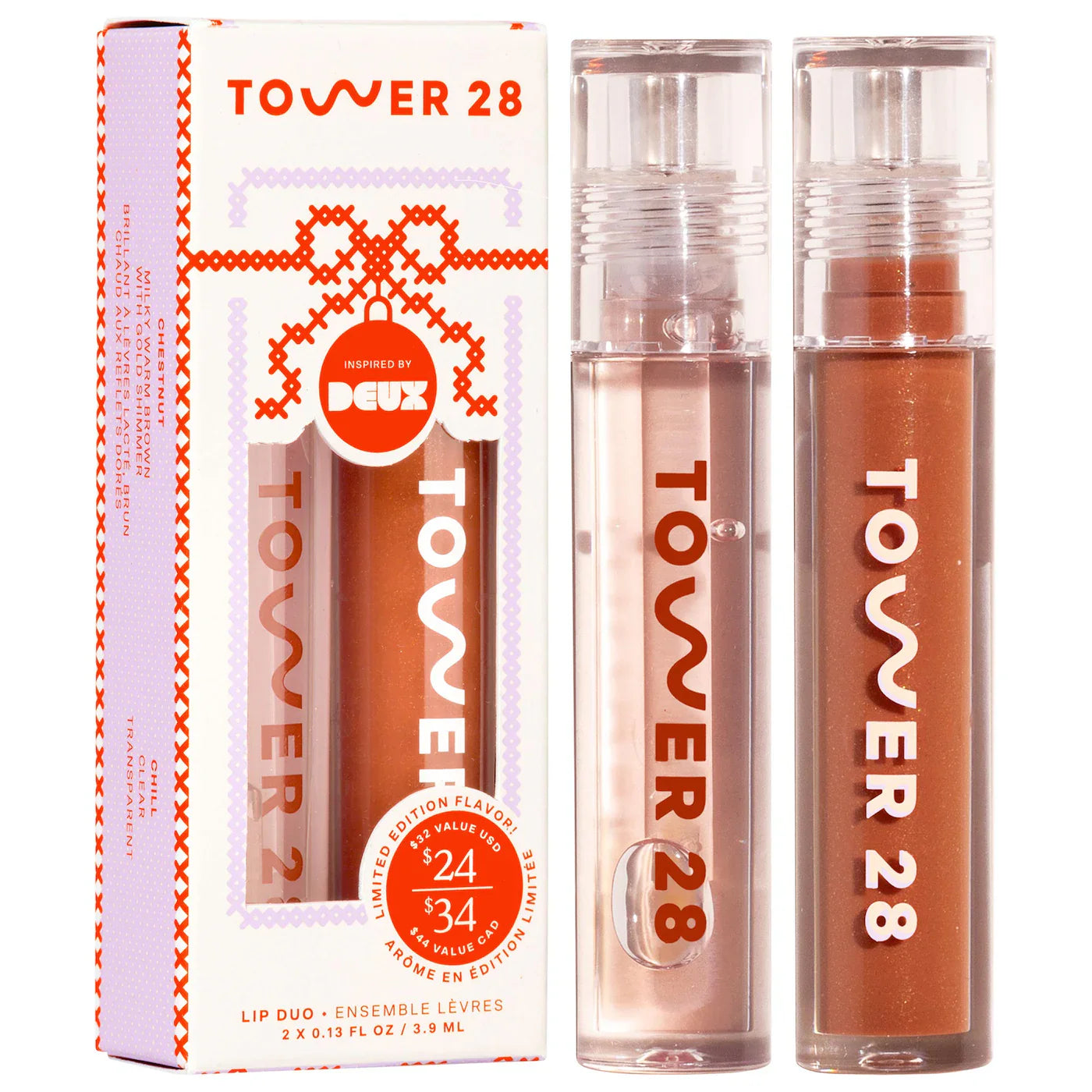 Tower 28 Beauty Lip Drip Duo