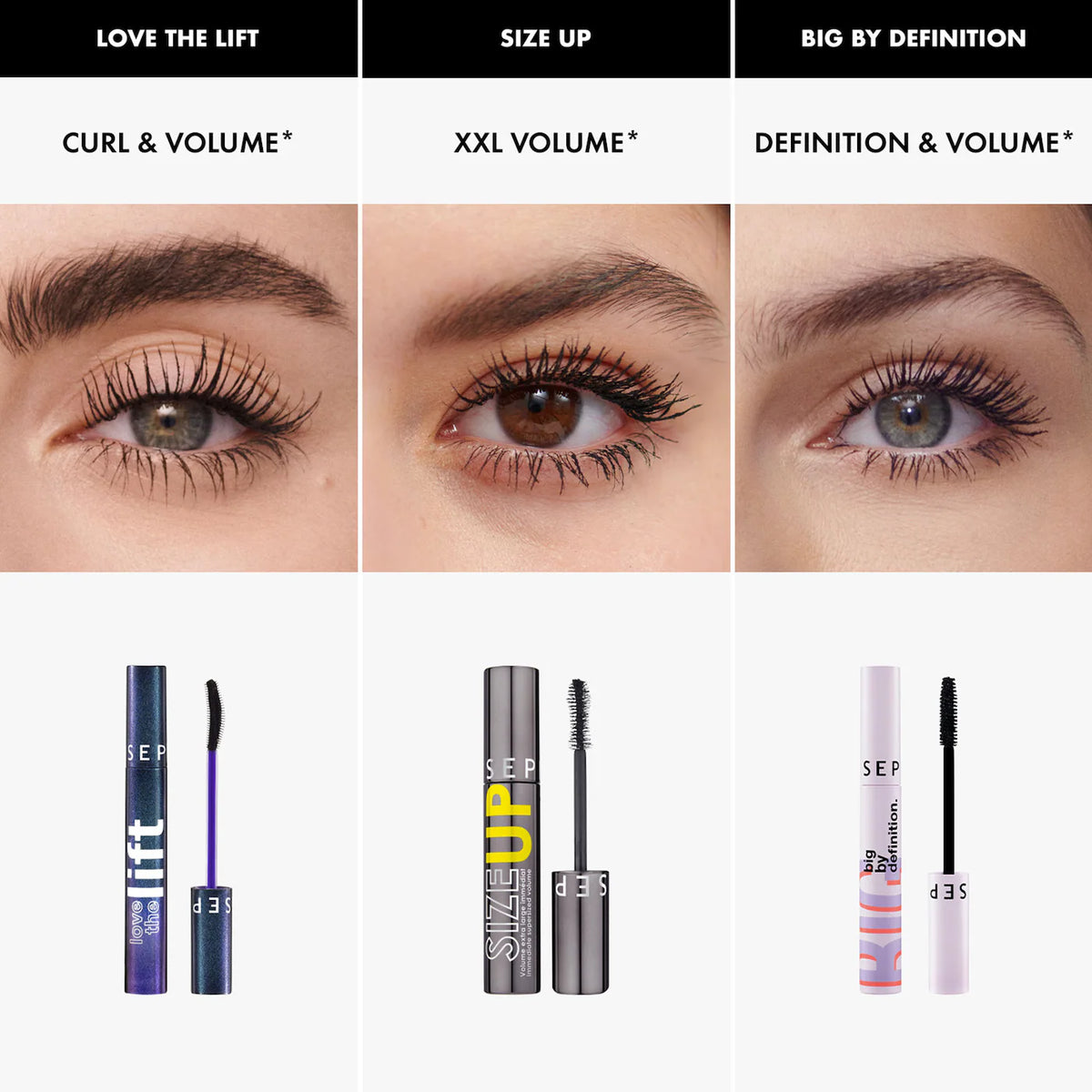 SEPHORA COLLECTION Love The Lift Curling + Volumizing Mascara