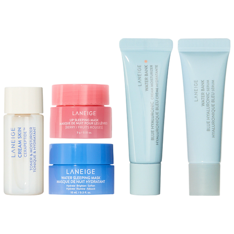 LANEIGE Hydrate and Glow Set SKINCARE Set Volare Makeup   