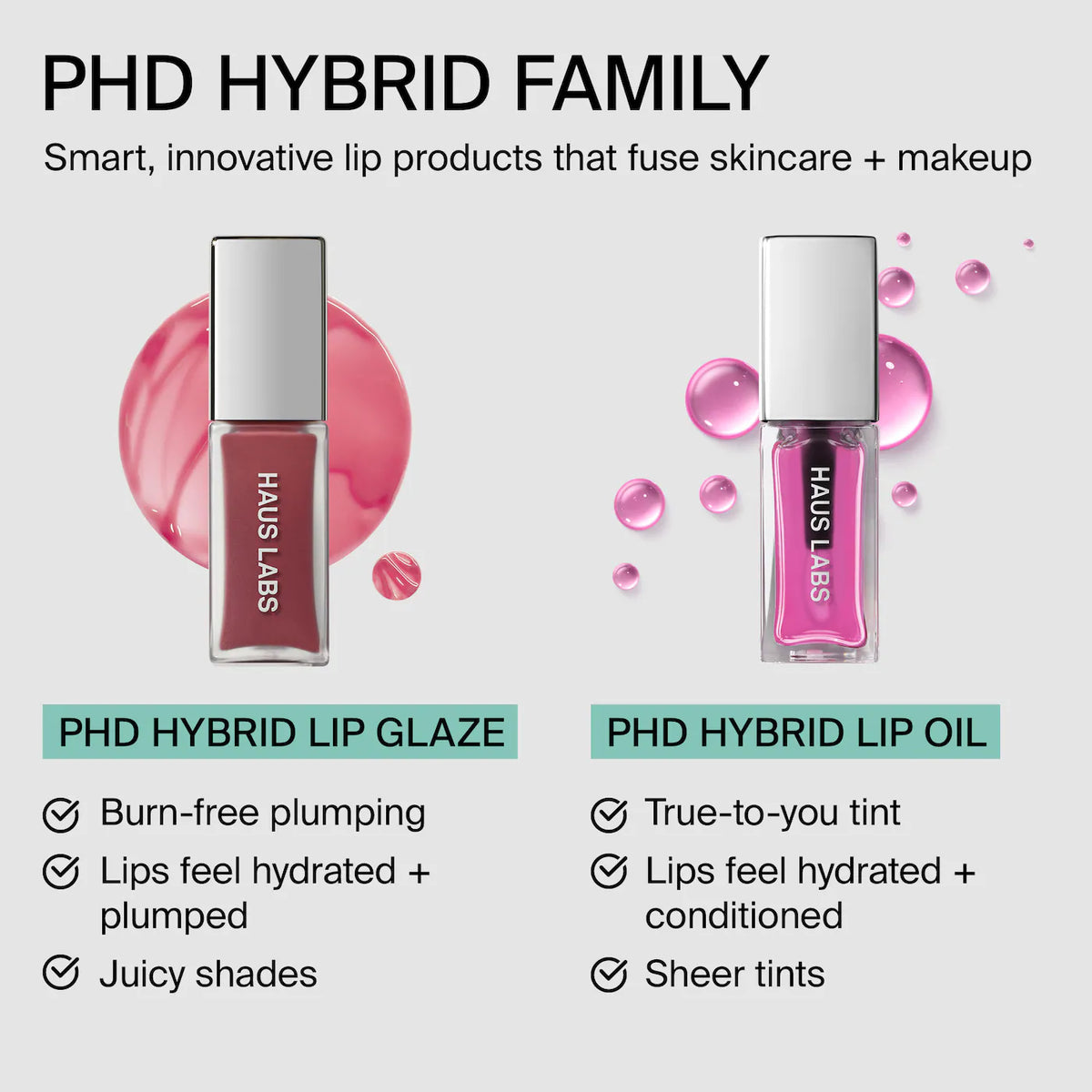 HAUS LABS BY LADY GAGA PhD Hybrid Lip Glaze Plumping Gloss Lip Plumping Gloss Sephora Collection   