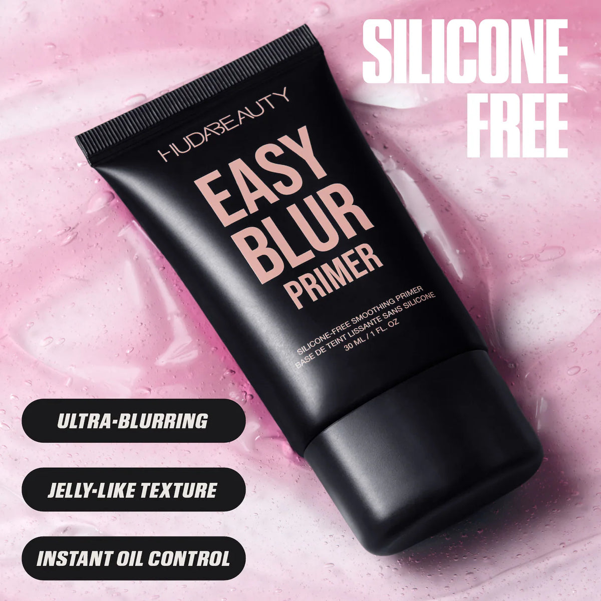 HUDA BEAUTY Easy Blur Silicone-Free Smoothing & Pore-Minimizing Primer - Volare Makeup