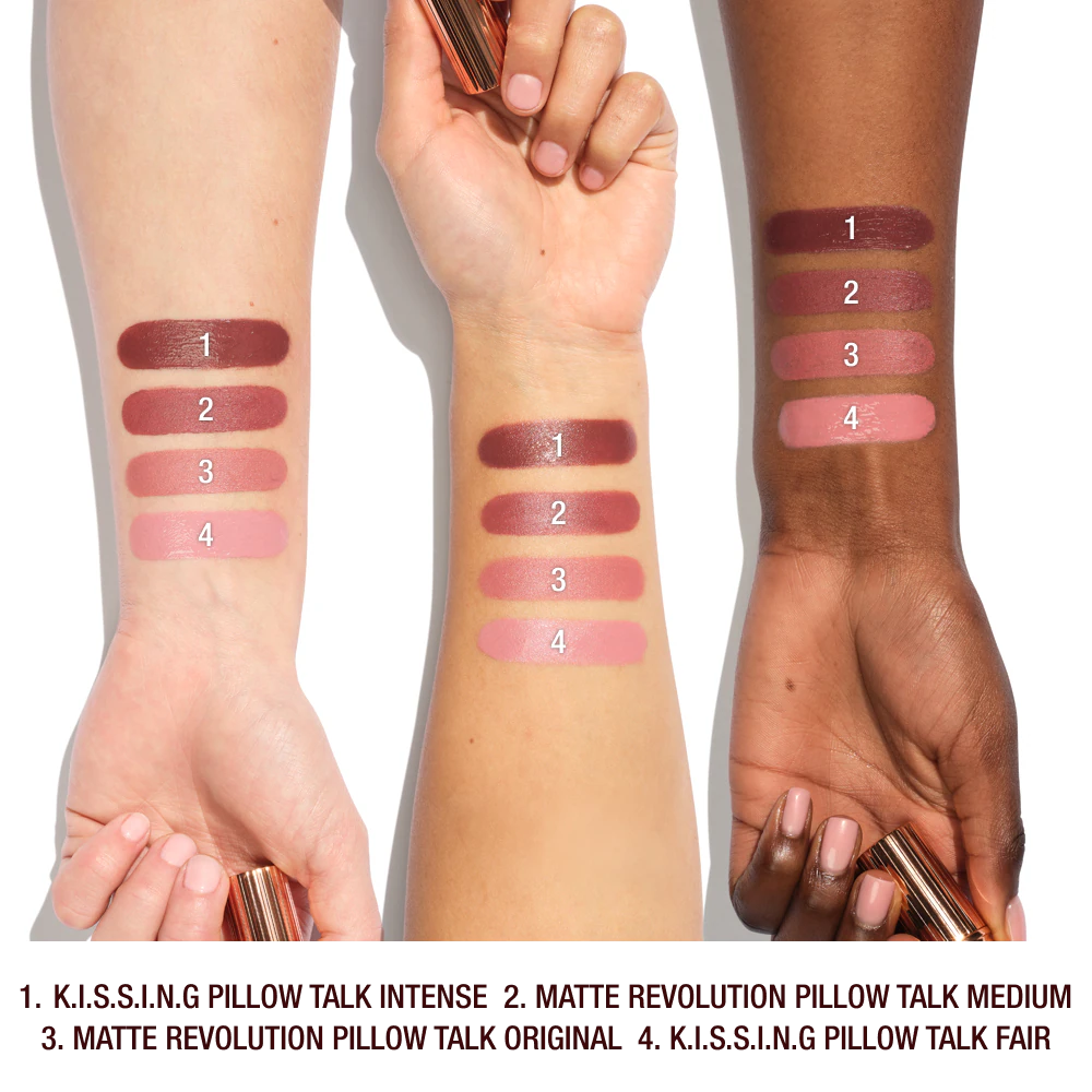 Charlotte Tilbury Mini Pillow Talk Lipstick & Liner Set - Volare Makeup