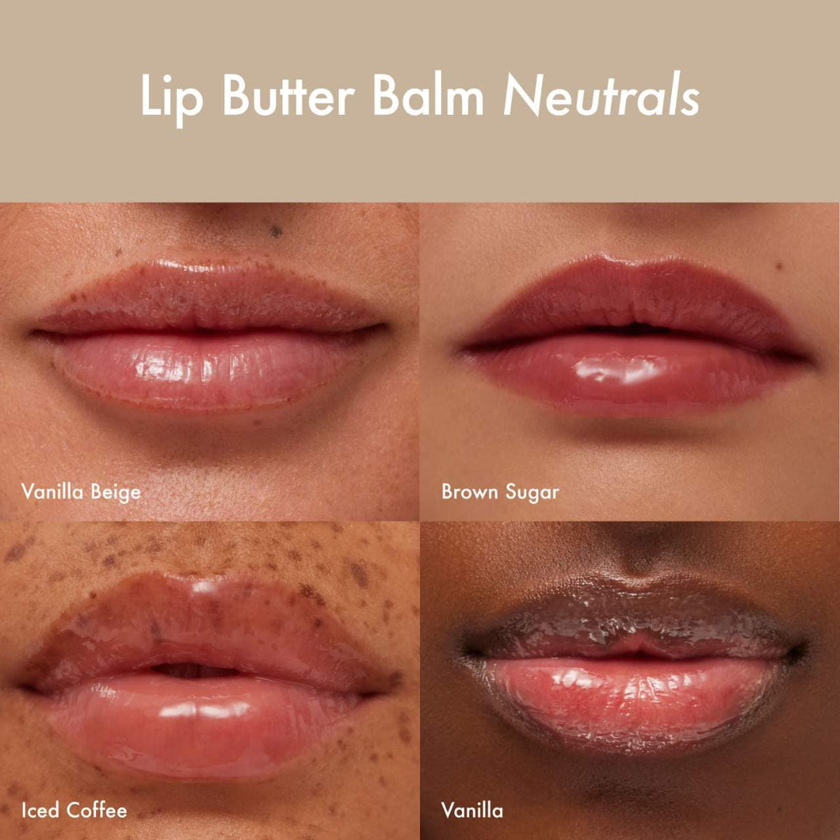 Summer Fridays The Mini Neutrals Lip Butter Balm Set - Volare Makeup