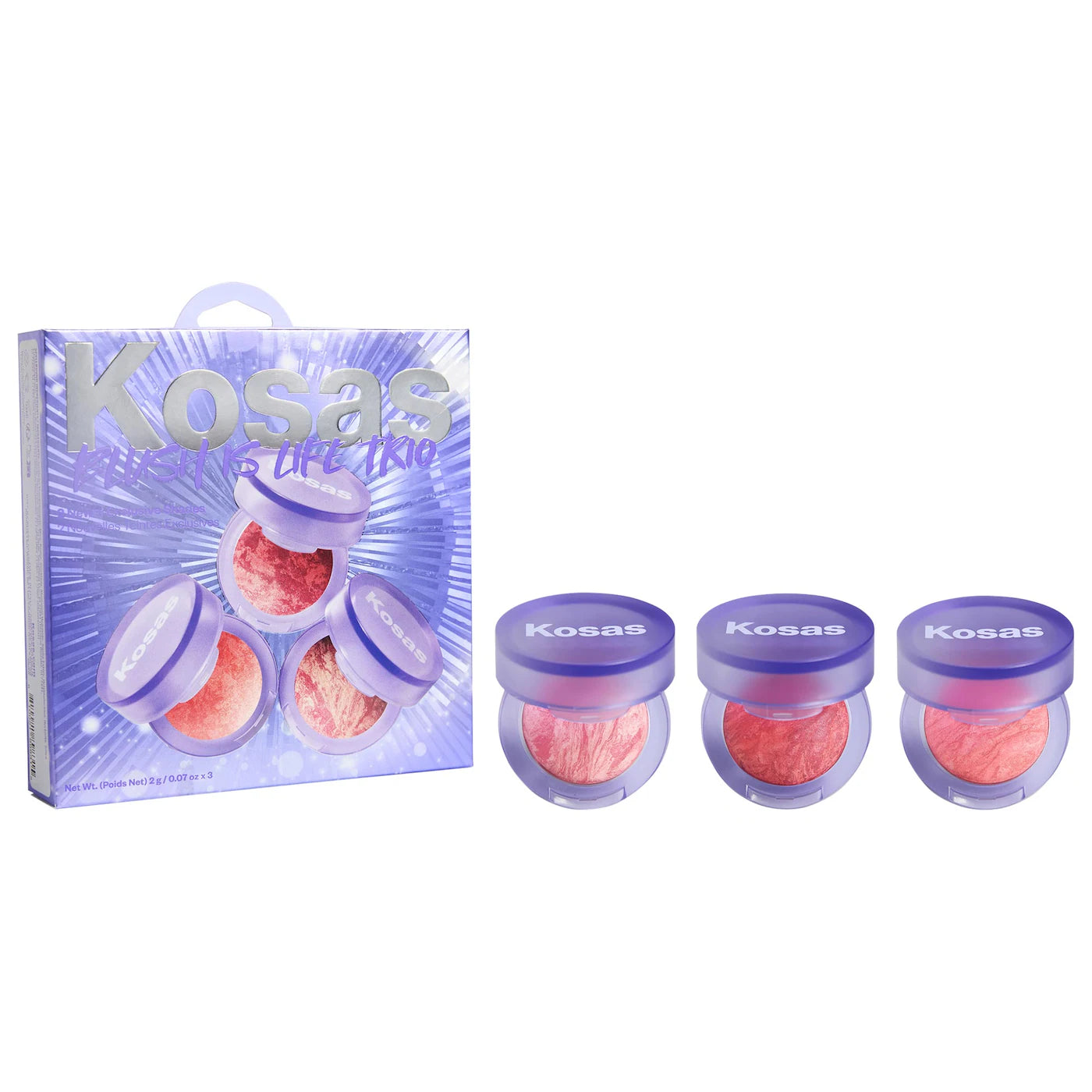 Kosas Mini Blush is Life Trio Gift Set - Volare Makeup